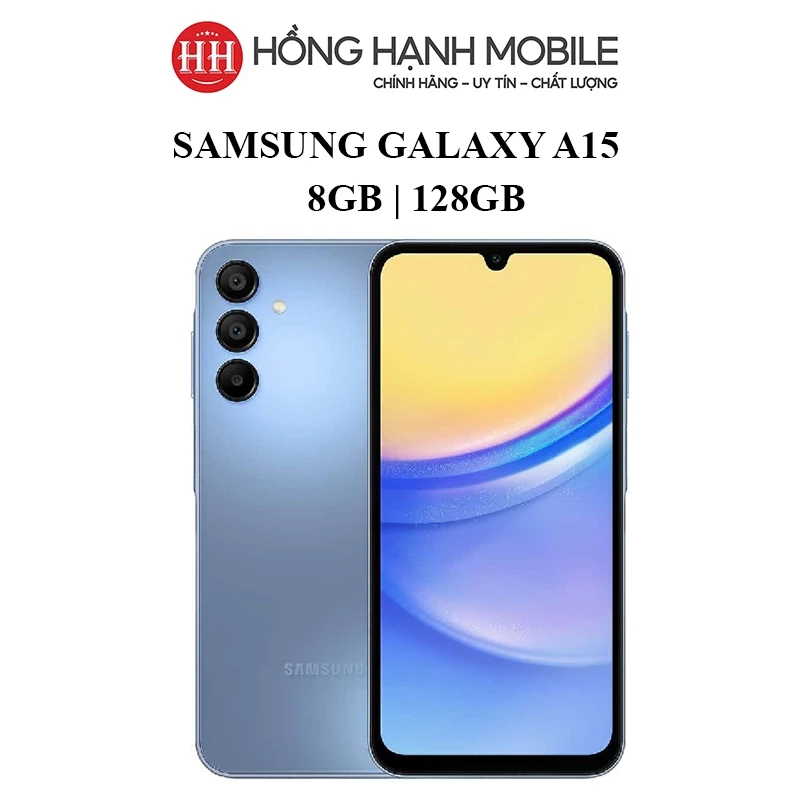 Điện Thoại Samsung A15 8GB/128GB Hàng Chính Hãng Điện Thoại Samsung A15 8GB/128GB Hàng Chính Hãng